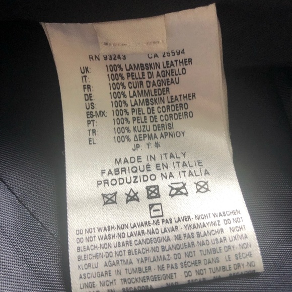 Brand new NEVER WORN Diesel 100% Lambskin Leather Jacket - Picture 4 of 14